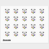 Stickers Chien Fierté (Feuille)