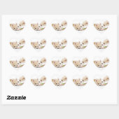 Stickers Chien Valentine (Feuille)