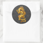 Stickers chinois Lucky Gold Dragon (Sac)