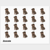 Stickers Chiot (Feuille)