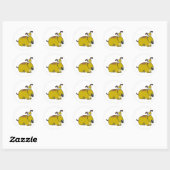 Stickers Chiot gras (Feuille)