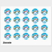 Stickers Chiropratique pour enfants Unicorn (Feuille)