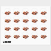 Stickers Chocolat (Feuille)