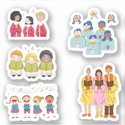 Stickers Choir (Devant)