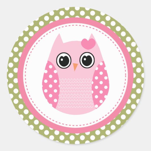 Stickers Chouette (Devant)