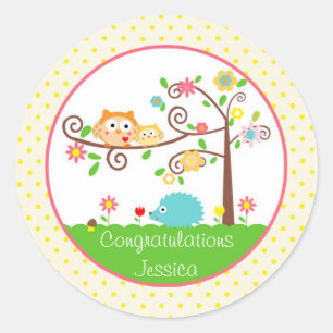 Stickers Chouette d'arbre