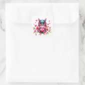 Stickers Chouette Romantique (Sac)