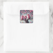 Stickers Chouette Romantique (Sac)