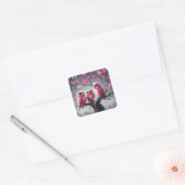 Stickers Chouette Romantique (Enveloppe)