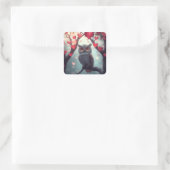 Stickers Chouette Romantique (Sac)