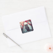 Stickers Chouette Romantique (Enveloppe)