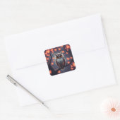 Stickers Chouette Romantique (Enveloppe)