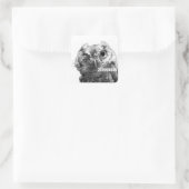 Stickers Chouette zephyrienne (Sac)