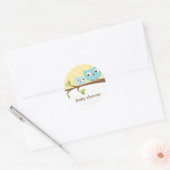 Stickers Chouettes Bleues (Enveloppe)