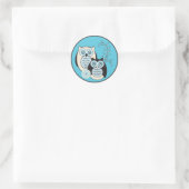 Stickers Chouettes d'hiver (Sac)
