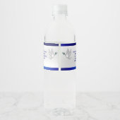 Stickers Chrétien À Bouteille D'Eau Personnalisé, (Dos)