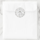 Stickers Christian 25e anniversaire pour enveloppe (Sac)