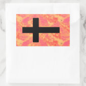 Stickers Christian Cross Sunrise Couleur Arrière - (Sac)