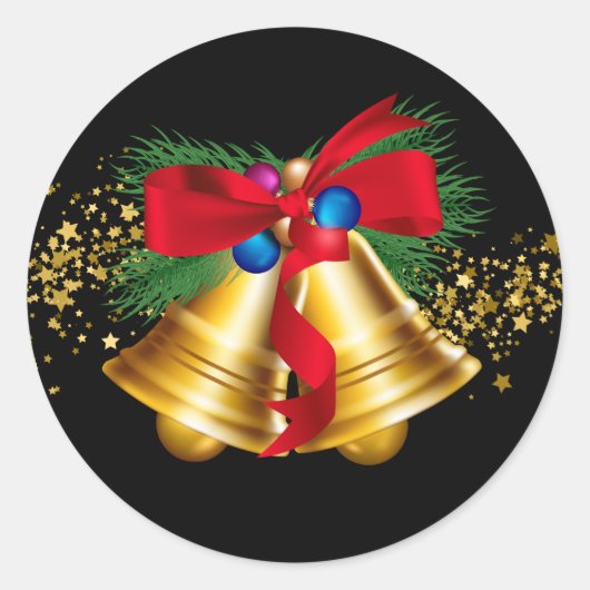 Stickers Christmas Bells (Devant)