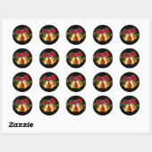 Stickers Christmas Bells (Feuille)