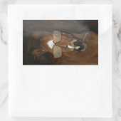 Stickers Cigar Fumant Foin Cheval Humoristique (Sac)