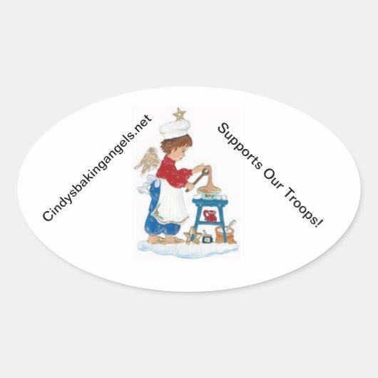 Stickers Cindy's Baking Angels ! (Devant)