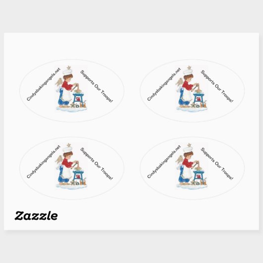 Stickers Cindy's Baking Angels ! (Feuille)