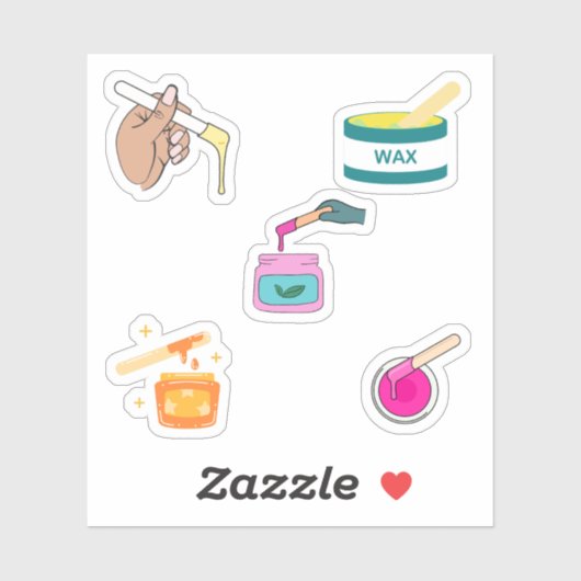 Stickers cire (Feuille)