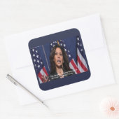 Stickers Citation Kamala Harris & American Dream (Enveloppe)
