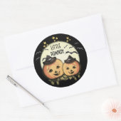 Stickers Citrouille CustomVintage Halloween (Enveloppe)