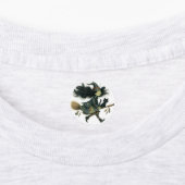 Stickers Citrouille gothique et chat Halloween feu (Apposé)