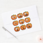 stickers Citrouille Halloween 1 (Enveloppe)