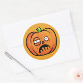 stickers Citrouille Halloween 6 (Enveloppe)