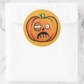 stickers Citrouille Halloween 6 (Sac)