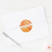 Stickers Citrouilles de Thanksgiving (Enveloppe)
