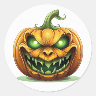 Stickers Citrouilles d'Halloween