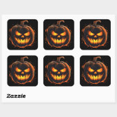 Stickers Citrouilles d'Halloween (Feuille)