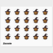 Stickers Citrouilles d'Halloween (Feuille)