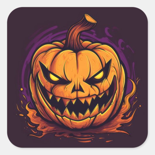 Stickers Citrouilles d'Halloween (Devant)