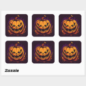 Stickers Citrouilles d'Halloween (Feuille)
