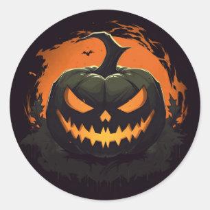 Stickers Citrouilles d'Halloween