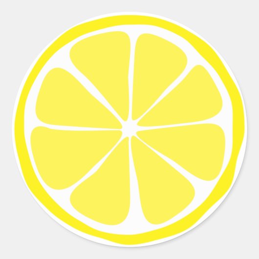 Stickers Citrus Citron été (Devant)