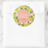 Stickers Citrus Garden - Texte modifiable (Sac)