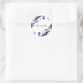 Stickers Classe Marine et Mariage Blanc (Sac)