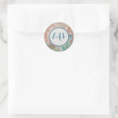 Stickers Classic Marbré avec Monogramme (Sac)