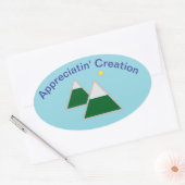 Stickers Classic Rond Nature (Enveloppe)