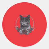Stickers Classic Rouge Kitten (Devant)