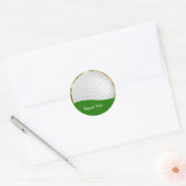 Stickers Classy Golf Merci (Enveloppe)
