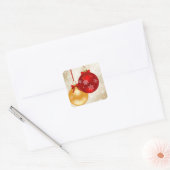 Stickers Classy Red et Gold (Enveloppe)