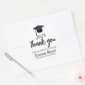 Stickers Clear Graduation/Décorations de Graduatio (Enveloppe)